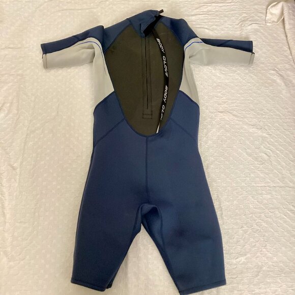 NWOT, Men's SZ L, BODY GLOVE Water Surf Suit, 2mm Method in Navy & Charcoal Gray - Picture 2 of 6